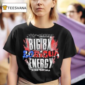 Mike Santana Big Boricua Energy Vintage T Shirt