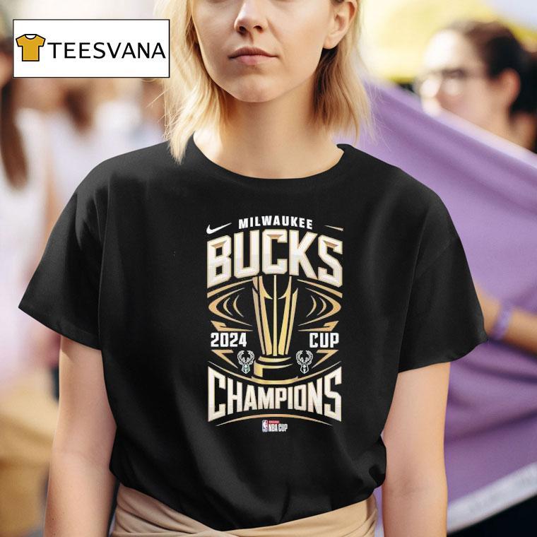 Mil Bucks Emirates Basketball Championship T Shirt