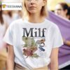Millf Man I Love Frogs T Shirt