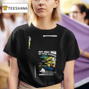 Minion Not Only Does My Mind Wander Sometimes It Walks Off Completely T Shirt
