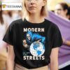 Modern Streets Time Takes Us All Grim Reaper Hourglass Globe T Shirt