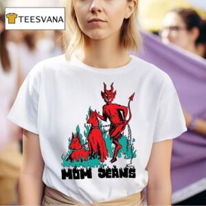Mom Jeans Devil Dog T Shirt