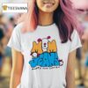 Mom Jeans Puppy Love World T Shirt