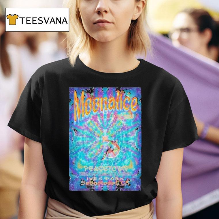 Moonalice Peacetown Summer Concert Series In Sebastopol Ca July T Shirt