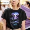 Moonlit Common Loon Bird Collective T Shirt