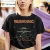 Morgan Wallen Miami Gardens Might Be The Reason I M The Problem Tour T Shirt