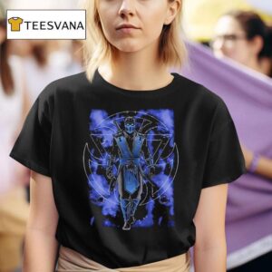 Mortal Kombat Sub Zero Shadow Nebula T Shirt