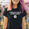 Murder With My Husband Literally Just A Mwmh Junkie Skull T Shirt