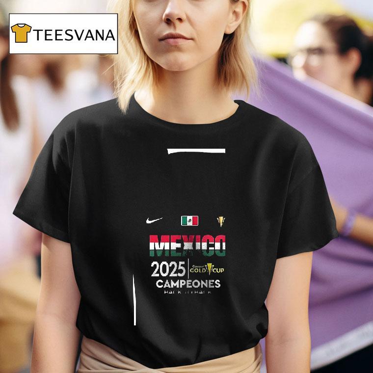 Mxico Campen De La Copa Oro De La Concacaf T Shirt