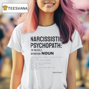 Narcissistic Psychopath Definition Noun Bassem Youssef T Shirt