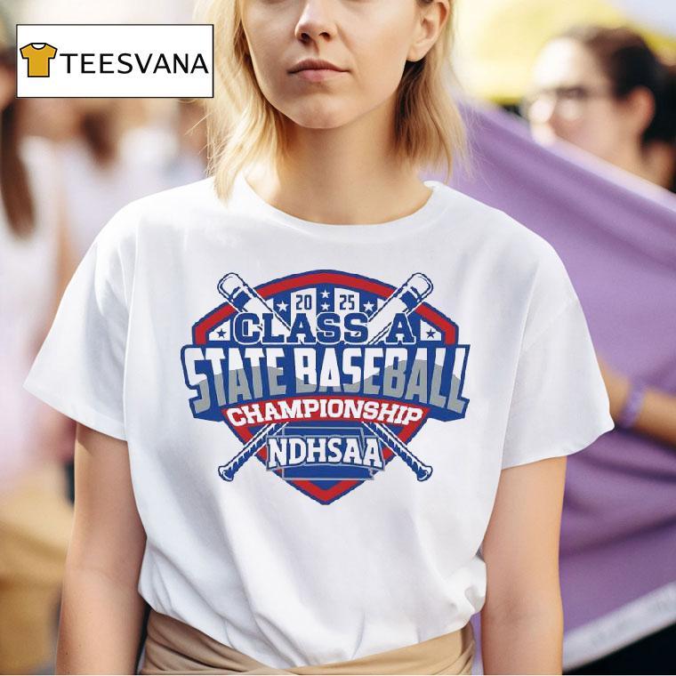Ndhsaa Class A State Baseball Championship T Shirt