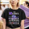 New York Giants Signatures Thank You For The Memories T Shirt