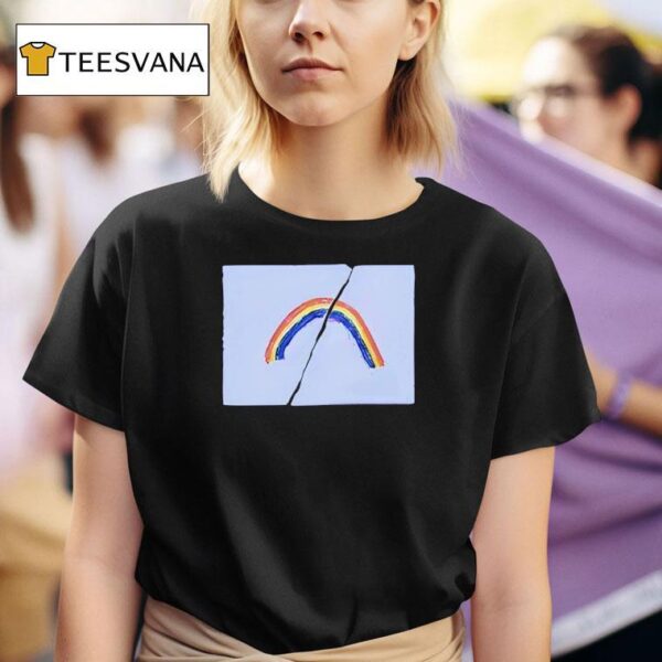 Not Gonna Lie With Kylie Kelce Broken Rainbow T Shirt