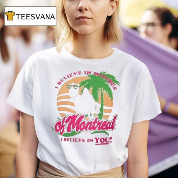 Of Montreal I Believe In Witches I Believe In You Spring Break Camel T Shirt