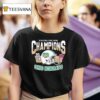 Ohio Bobcats Staffona Cure Bowl Champions T Shirt