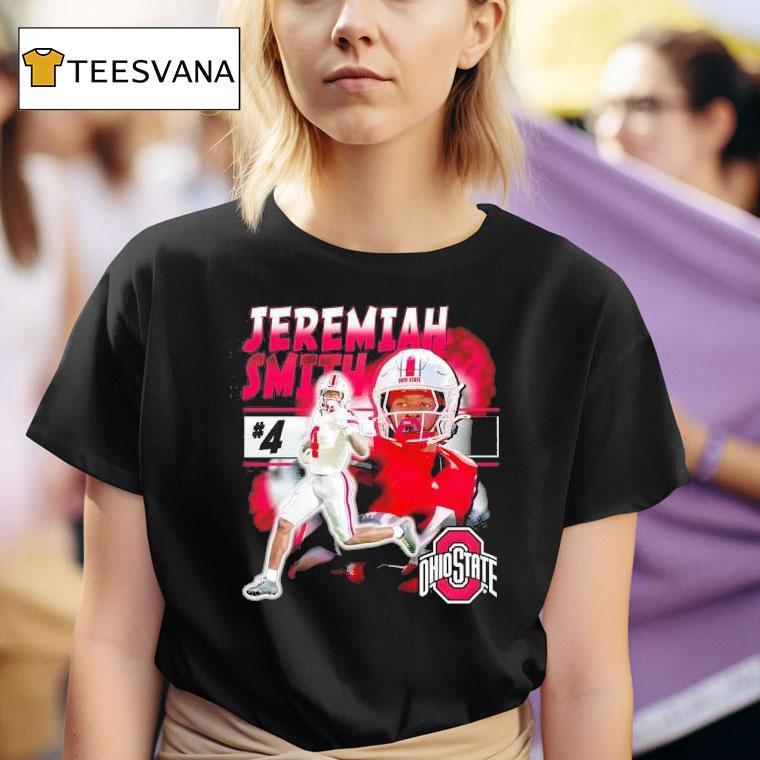 Ohio State Buckeyes Football Jeremiah Smith Freshman Record T Shirt