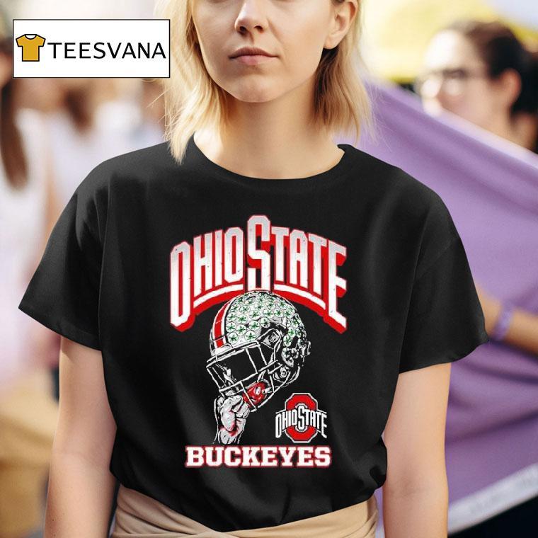 Ohio State Buckeyes Football Helme T Shirt