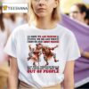 Old Lady I Hope We Are Friends Until We Die And Then I Hope We Stay Ghost Friends T Shirt