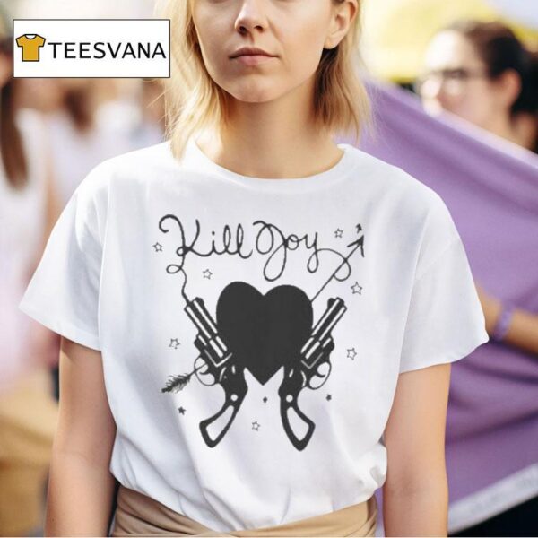 Olivia Rodrigo With Killjoy Hear T Shirt