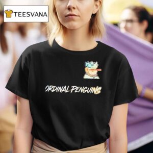 Ordinal Penguins Pixel T Shirt