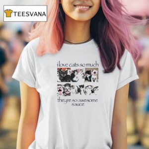 Osamason I Love Cats So Much T Shirt