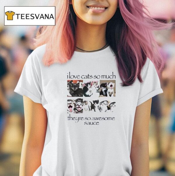 Osamason I Love Cats So Much T Shirt