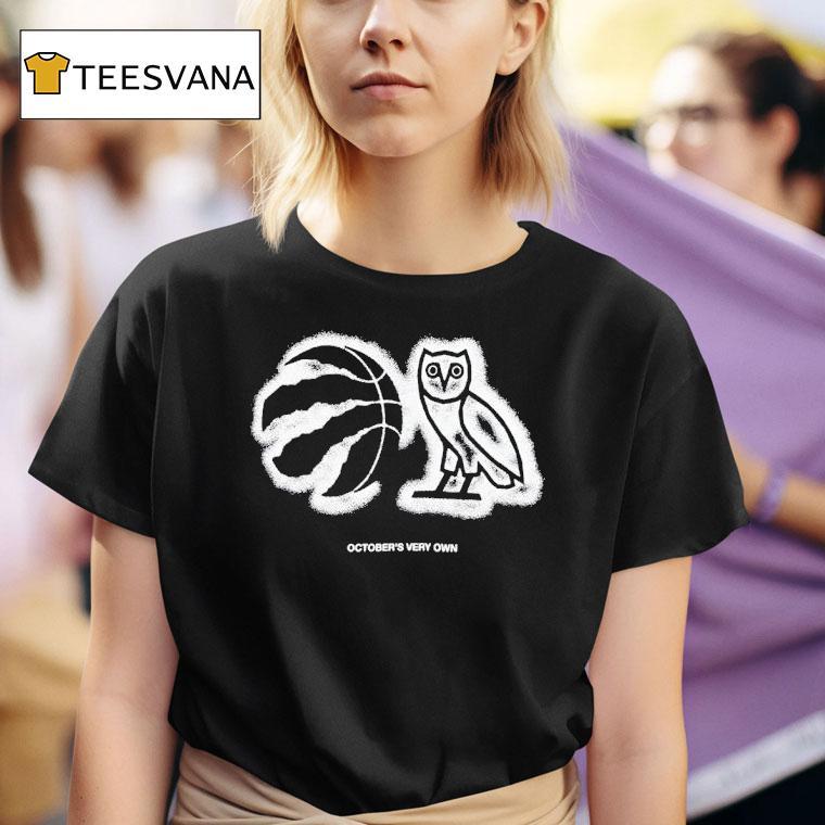 Ovo Raptors Athletic Centre Logo T Shirt
