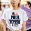 Paul Massie Presiden T Shirt