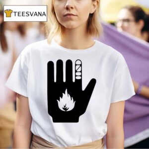 Pedro Pascal Wearing Ceasefire Now Msf White T Shirt