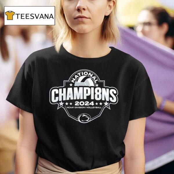 Penn State Nittany Lions Ncaa Women S Volleyball National Champions Logo T Shirt