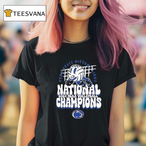 Penn State Nittany Lions Ncaa Women S Volleyball National Champions Dig Comfort Colors Two Sides T Shirt