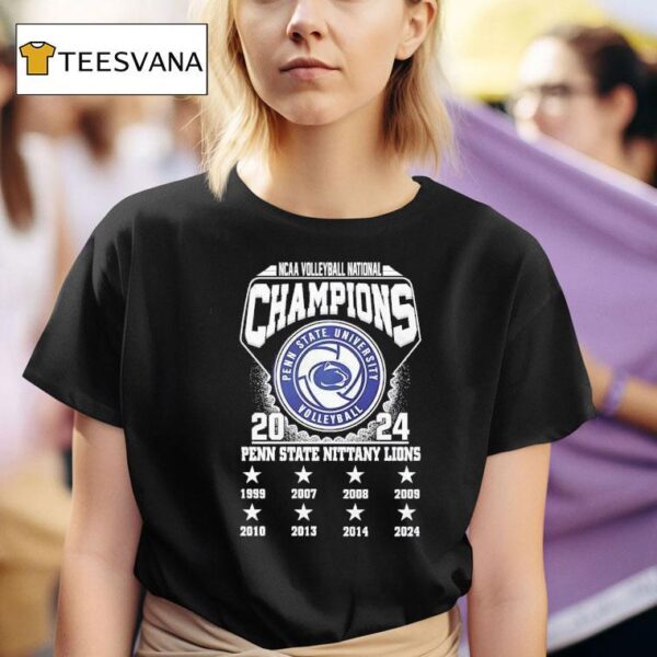 Penn State Nittany Lions Ncaa Volleyball National Champions T Shirt