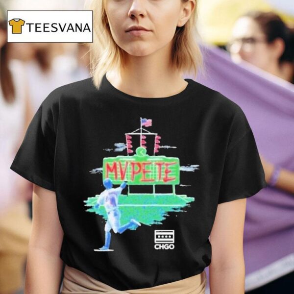 Pete Crow Armstrong Chicago Cubs Mvpete White House T Shirt