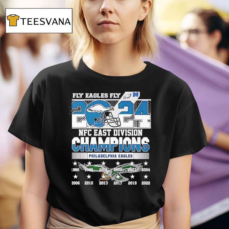 Philadelphia Eagles Fly Eagles Fly Nfc East Division Champions T Shirt