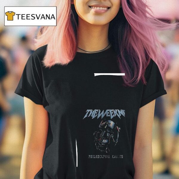 Philadelphia Eagles X The Weeknd After Hours Til Dawn T Shirt