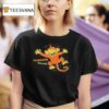 Playful Monkeying Around Color Graphic T Shirt
