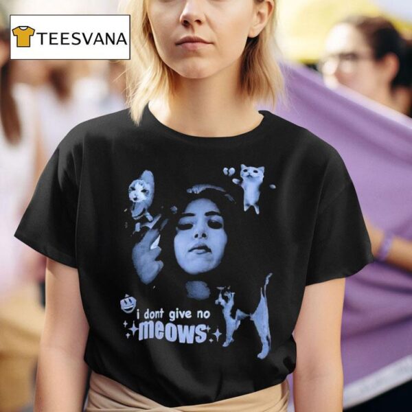 Pokimane X Ebiko Poki I Don T Give No Meows T Shirt