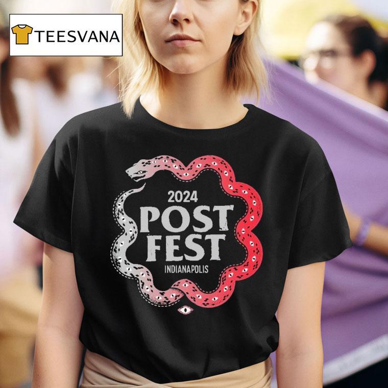 Post Festival Snake Logo Indianapolis T Shirt
