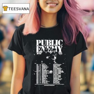 Public Enemy World Tour Dates T Shirt