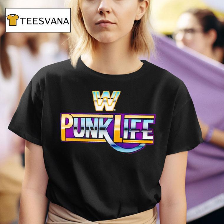 Punk Life Wrestling T Shirt