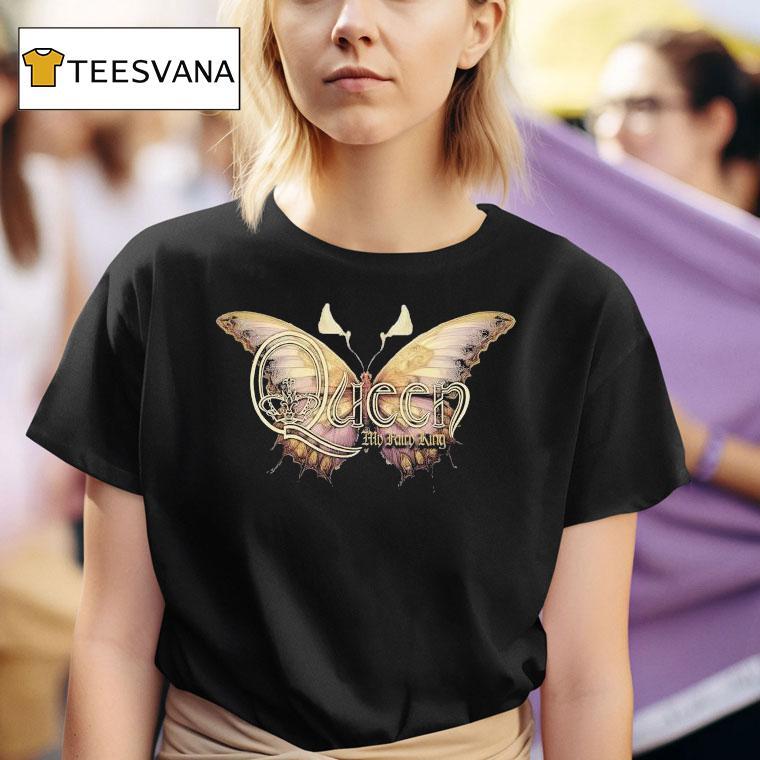 Queen My Fairy King Butterfly T Shirt