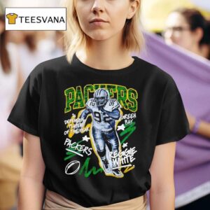 Reggie White Green Bay Packers Football X Defensive Player Of The Year T Shirt