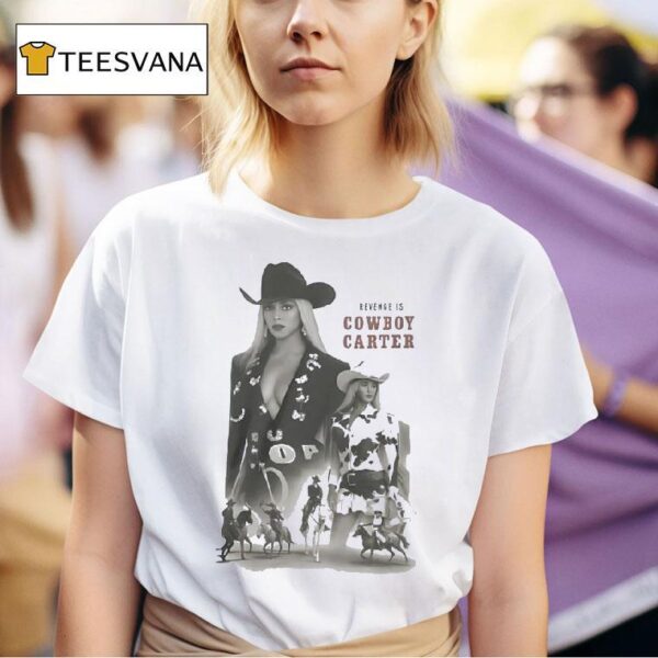 Revenge Is Cowboy Carr T Shirt