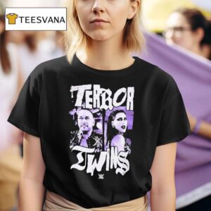 Rhea Ripley Terror Twins Portrai T Shirt