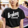 Riffs Beards Gear Broken Headstock T Shirt