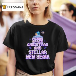 Rollercoin Space Christmas And Stellar New Year T Shirt
