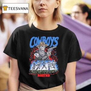 Rooted Skeleton Dallas Cowboys T Shirt