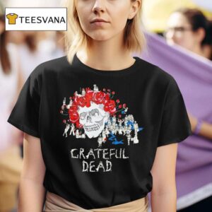 Rotter And Friends Grateful Dead Skull T Shirt