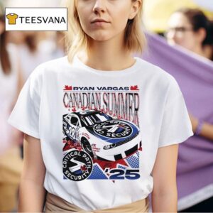 Ryan Vargas No Dodge Challenger For Djk Racing Critical Path Security T Shirt