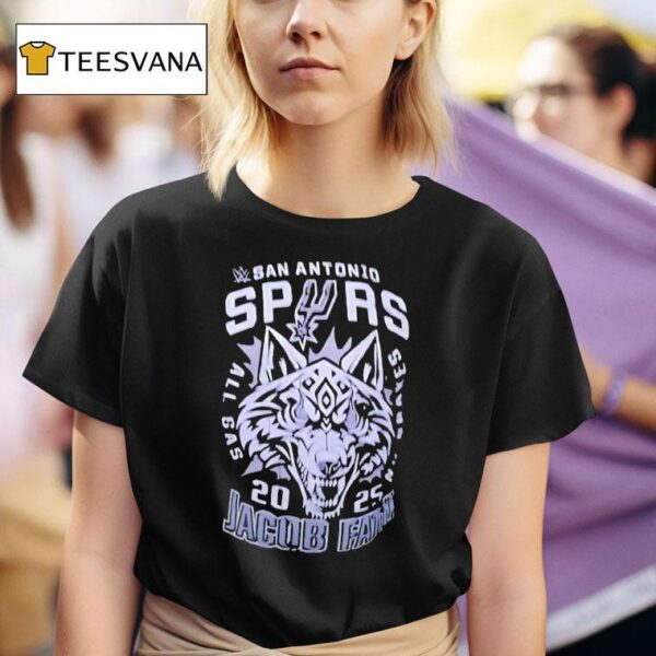 San Antonio Spurs Jacob Fam All Gas T Shirt
